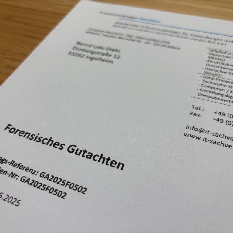 Messenger Forensik, Chatauswertung, WhatsApp-Forensik. Mainz, Wiesbaden, RheinMain, Mobilgeräte-Forensik, Sachverständiger Neumann